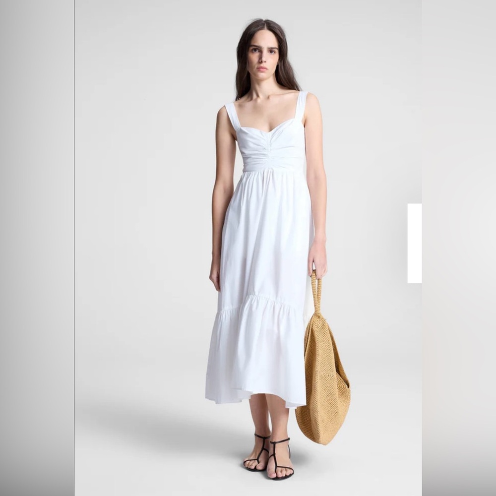 A.L.C Lilah II Cotton Midi Dress $495